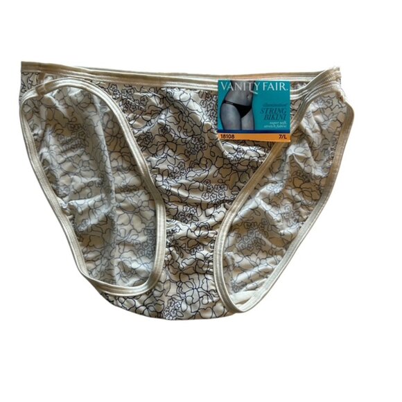 31 pairs Vanity Fair Illumination String Bikini Underwear Size 7/L NTW! - Picture 7 of 10